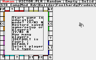 Geneticopoly atari screenshot